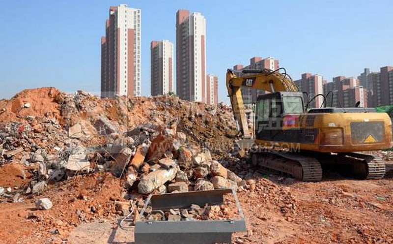 城镇建设产生的大量建筑垃圾